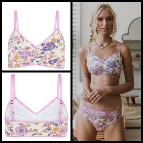 💕SPELL & THE GYPSY💕 Buttercup Bralette ~ Meadow - Picture 1 of 16